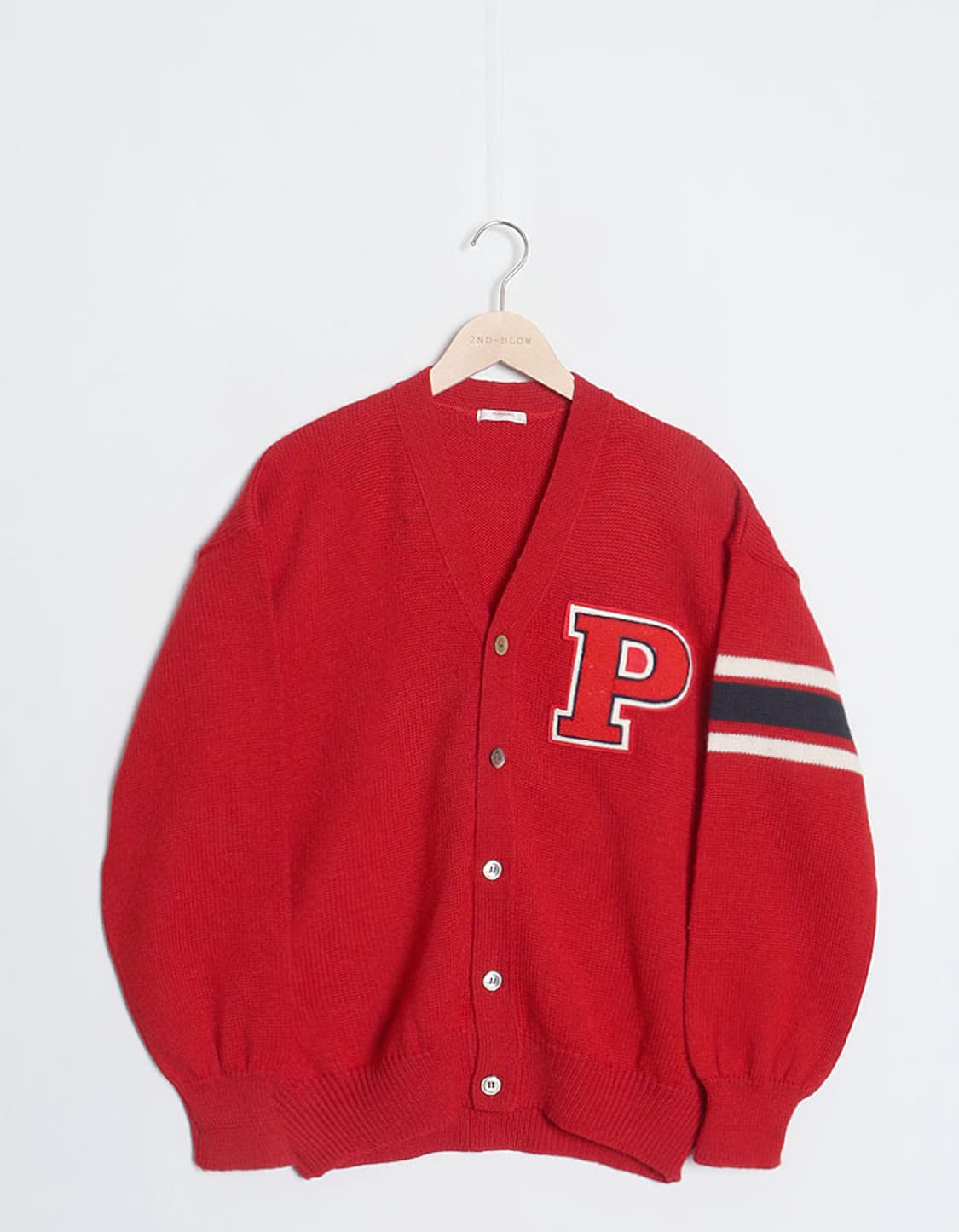 90's PERSON'S Award Wool Cardigan 상품이미지1
