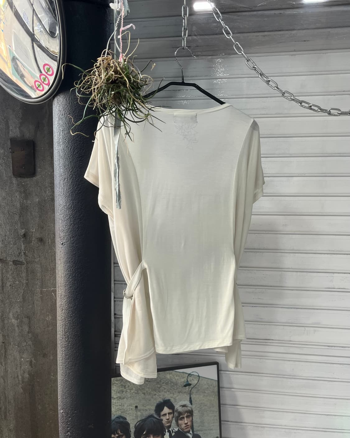 Hysteric Glamour skull bondage tee 상품이미지3