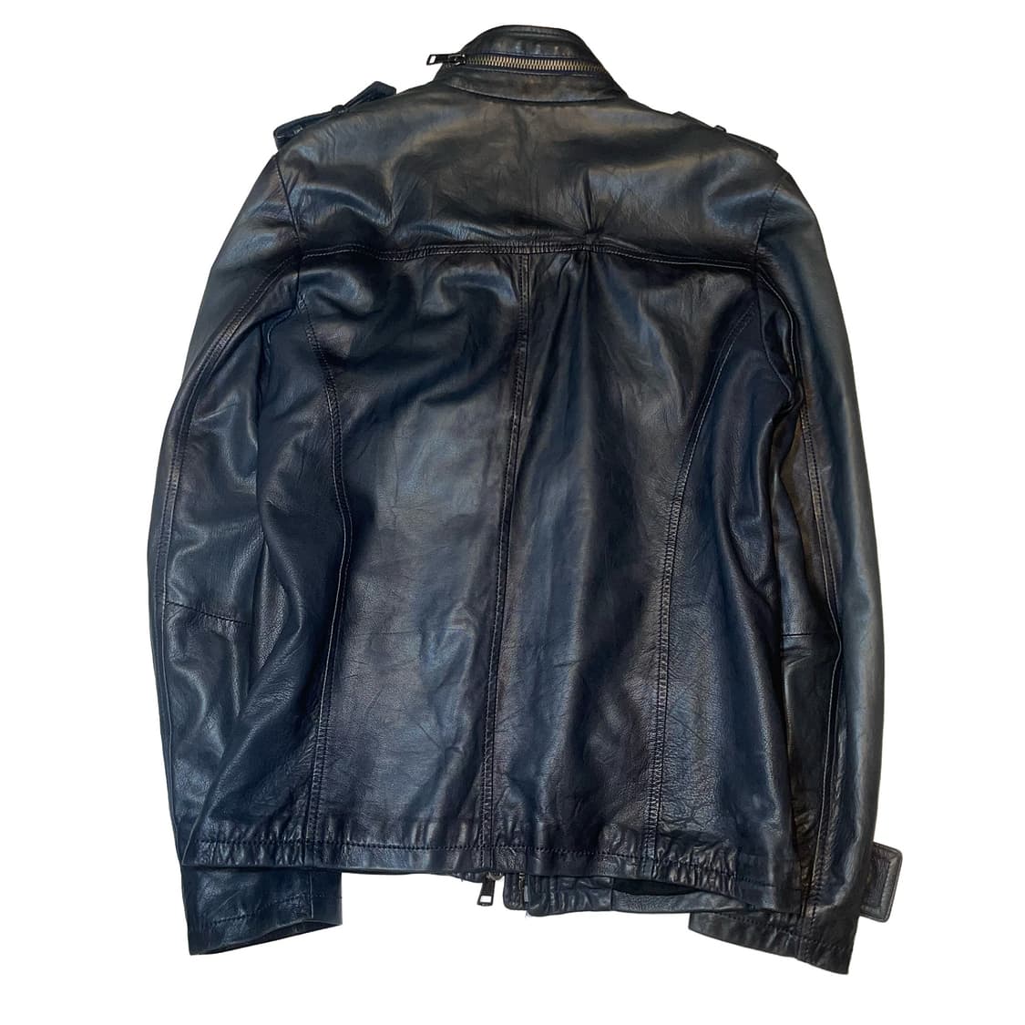 이탈리안 4포켓 필드 레더자켓 상품이미지7