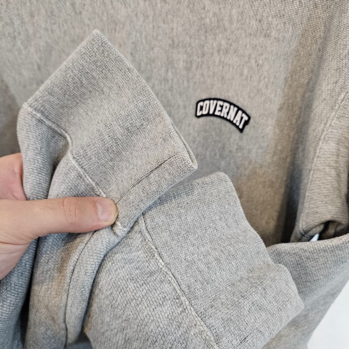 105(xl)/실측110(2xl) 커버낫 기모 맨투맨 상품이미지6