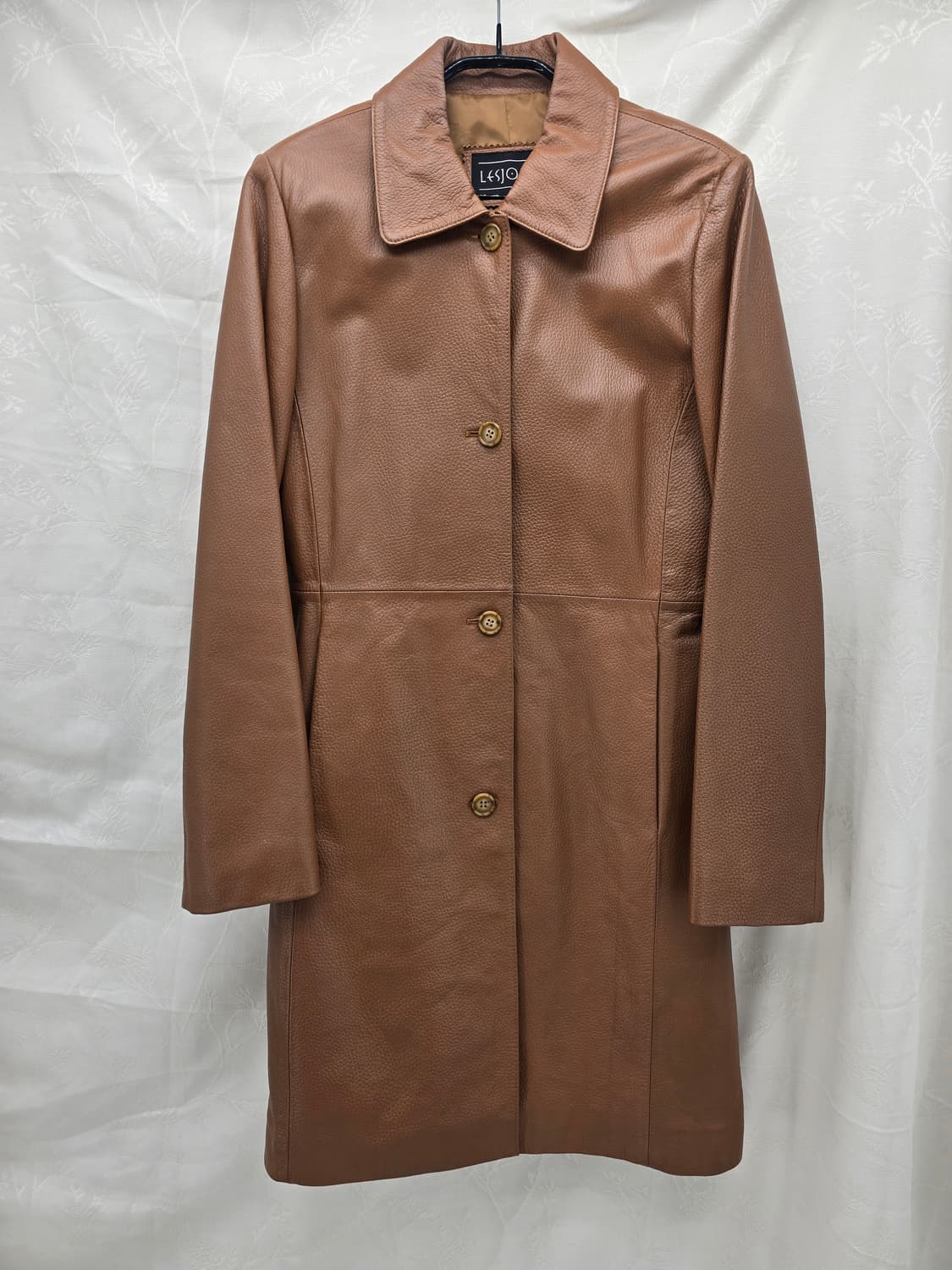 레쥬르 브라운 양가죽 레더 코트 66 (55) 상품이미지7