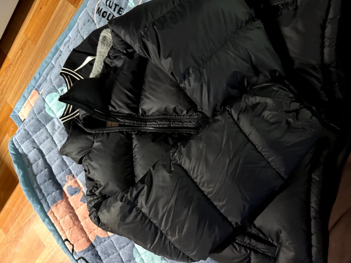 던스트 프리미엄 덕다운 블랙 다운 패딩 M 상품이미지1