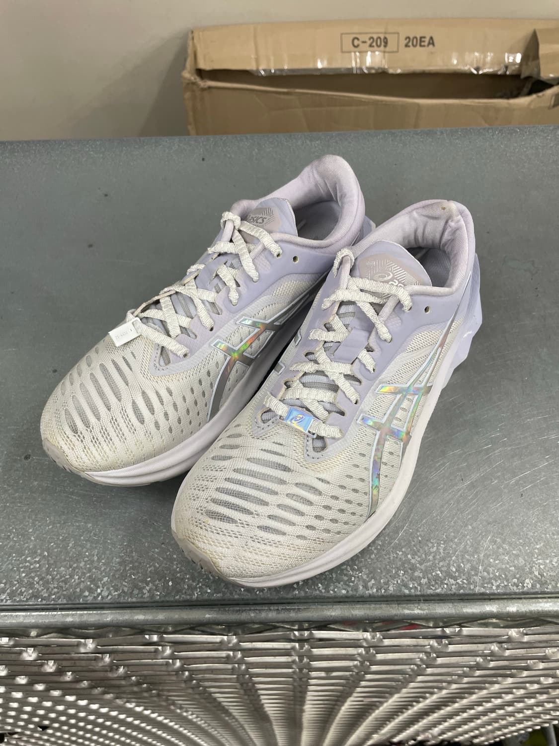 아식스 노바블라스트 화이트 라일락 235 상품이미지2