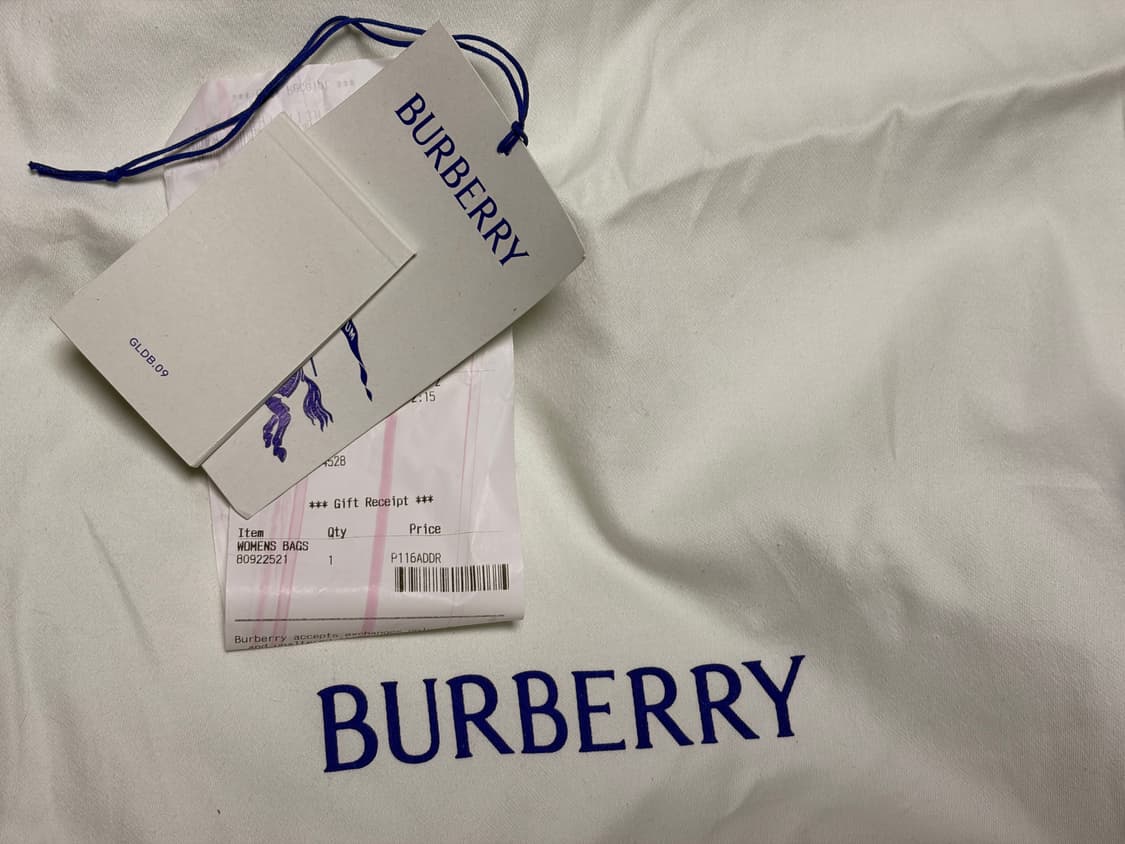 버버리 헌터 토트백 블랙  상품이미지2