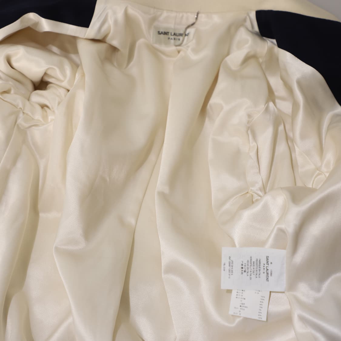 48 / Saint Laurent 생로랑 퍼 바시티 자켓 상품이미지7