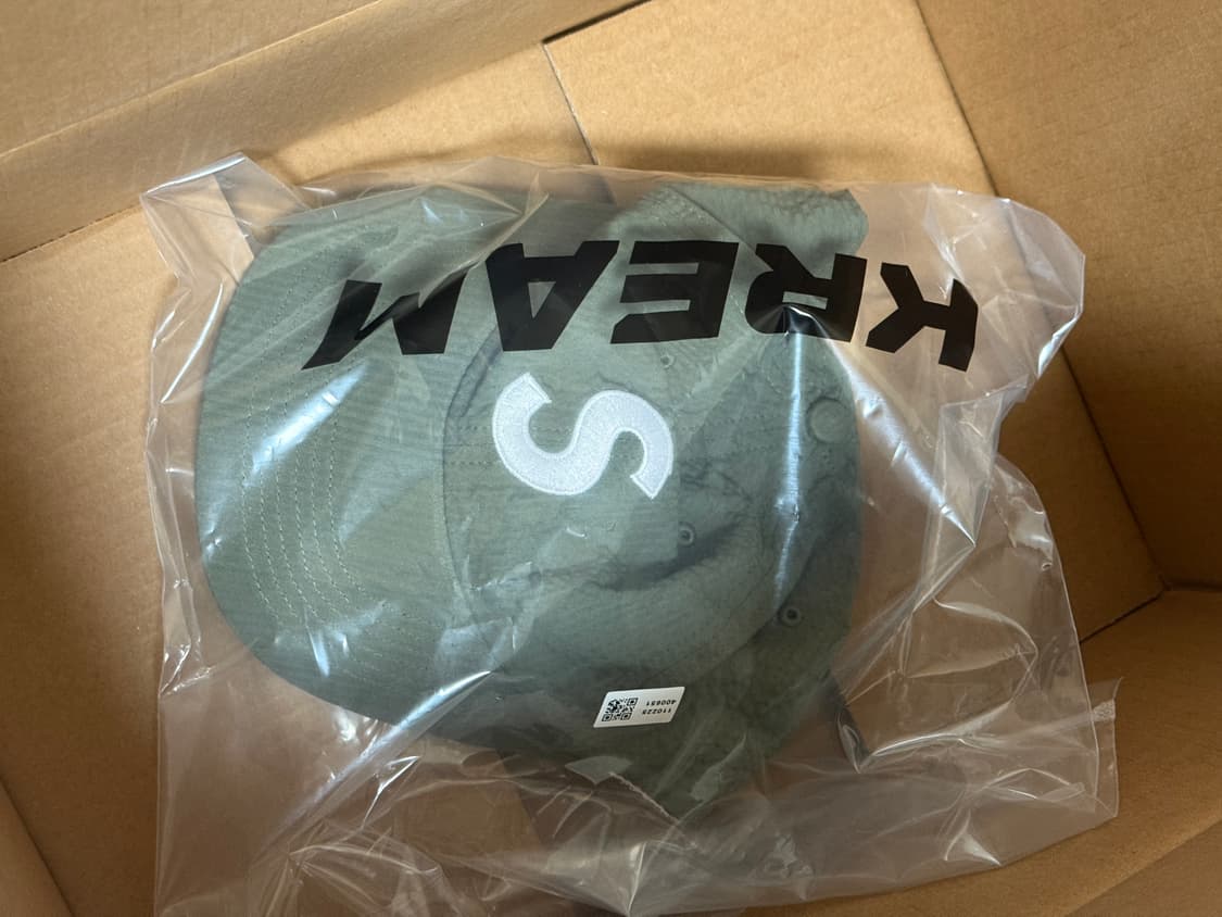 슈프림 시어서커 S 로고 6패널 그린  상품이미지3