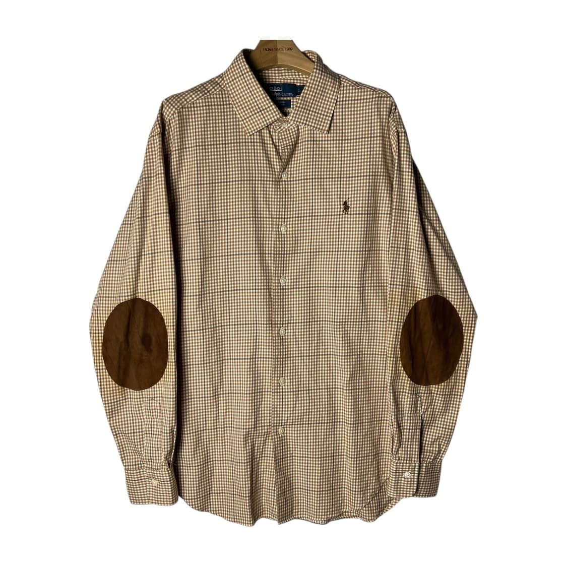 [Polo] 폴로랄프로렌 엘보패치 체크셔츠 상품이미지1