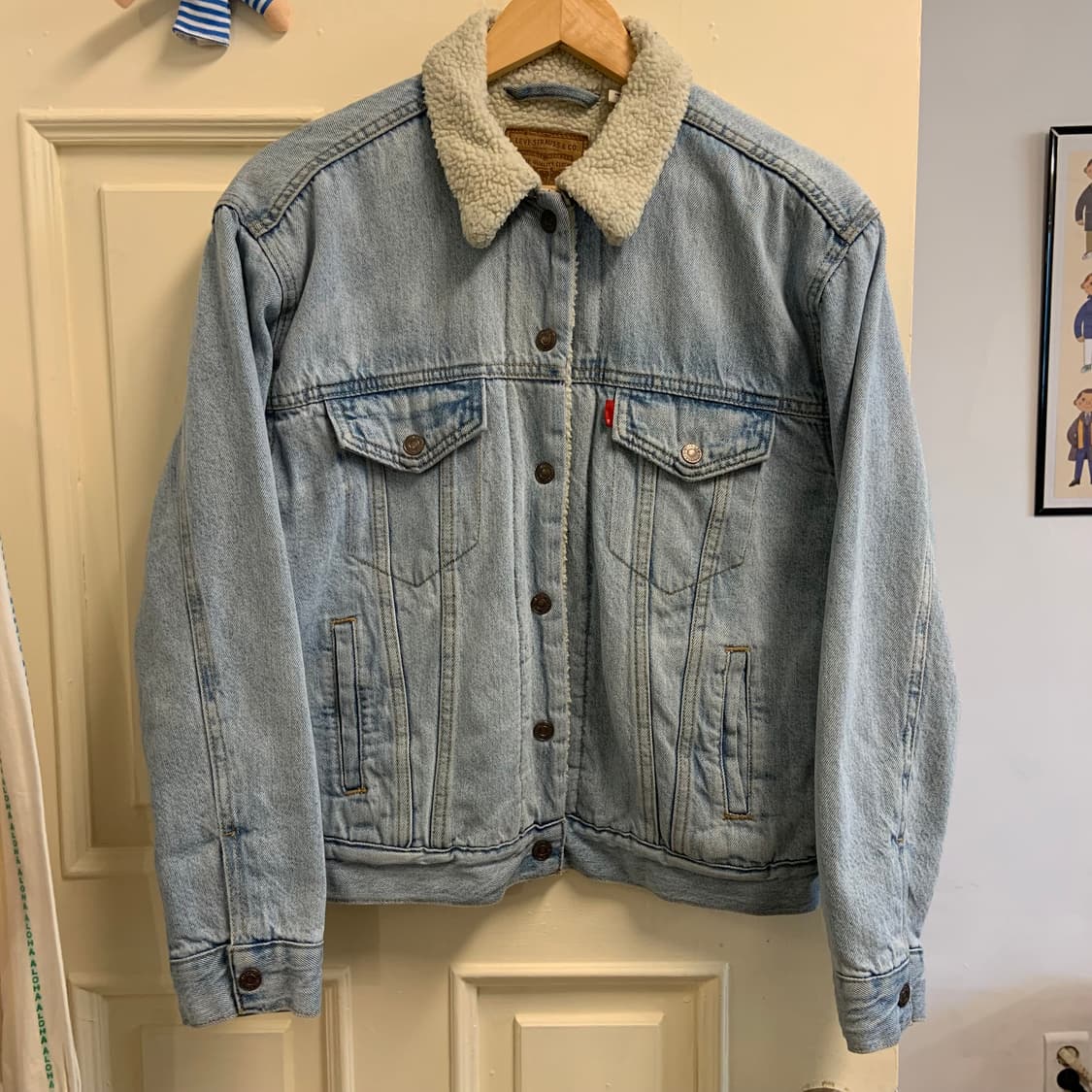 리바이스 양털 쉐르파 트러커 상품이미지1
