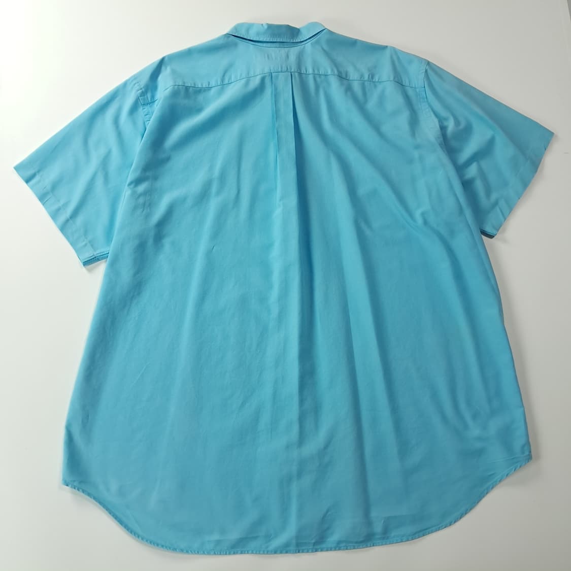CK229 3XLT 폴로 00s 터콰이즈블루 버튼다운 반팔 셔츠 남방 상품이미지6