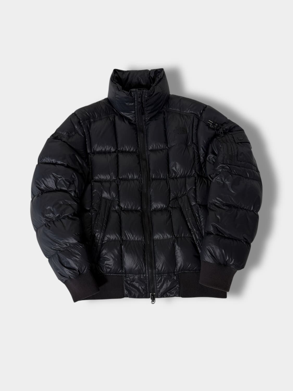 노스페이스 루즈핏 해외판 구스다운 블록 투웨이 패딩 상품이미지1