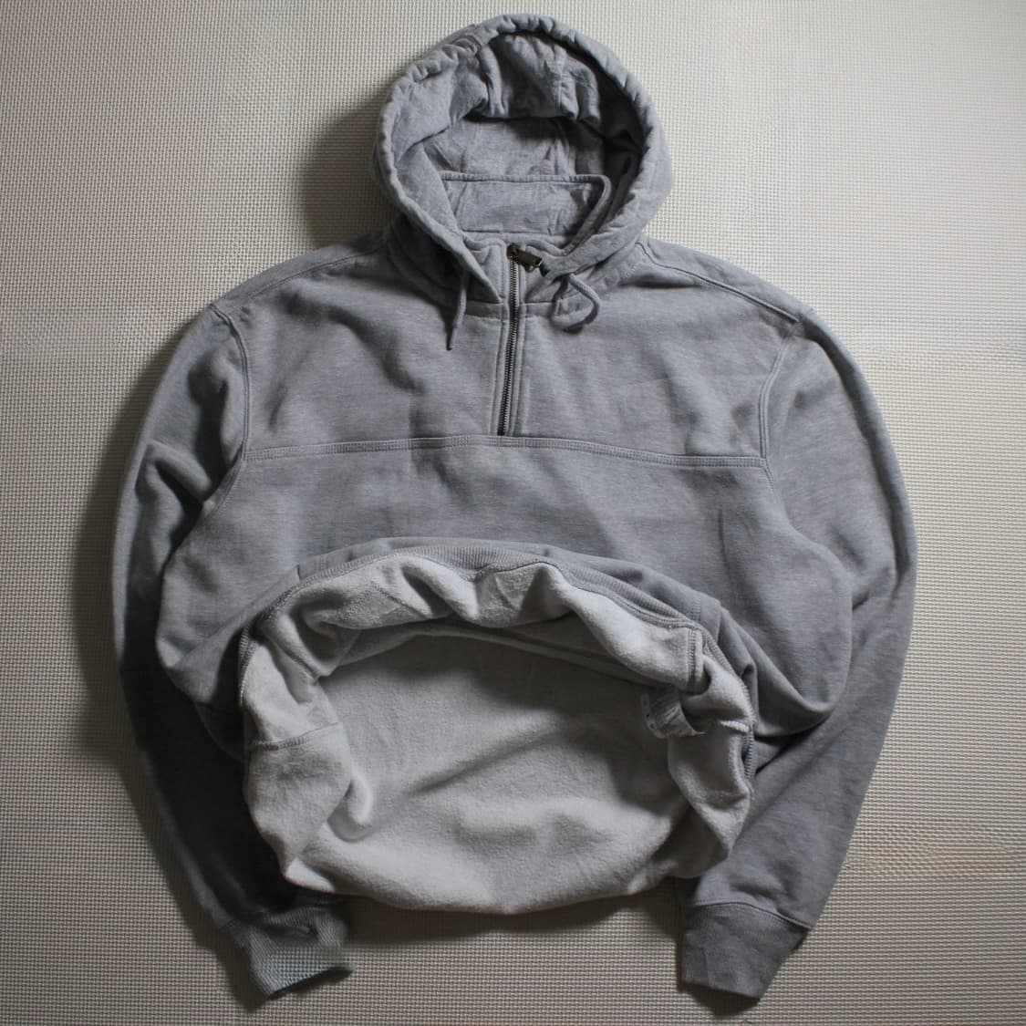 Carhartt 칼하트 그레이 팩스턴 쿼터집 후드  상품이미지2