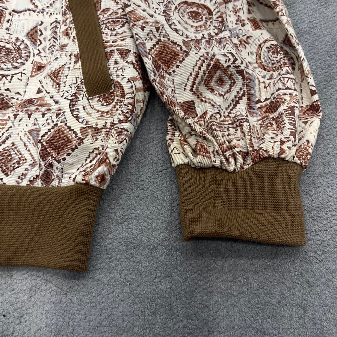 100 아식스 90s 올드스쿨 기하학 패턴 블루종 상품이미지3