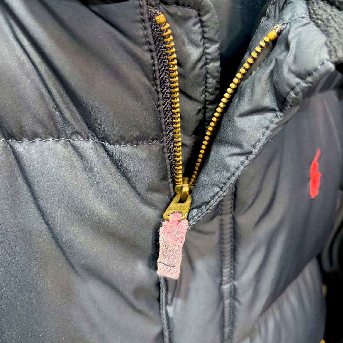 폴로 랄프로렌 네이비 다운 자켓 (L) 상품이미지3