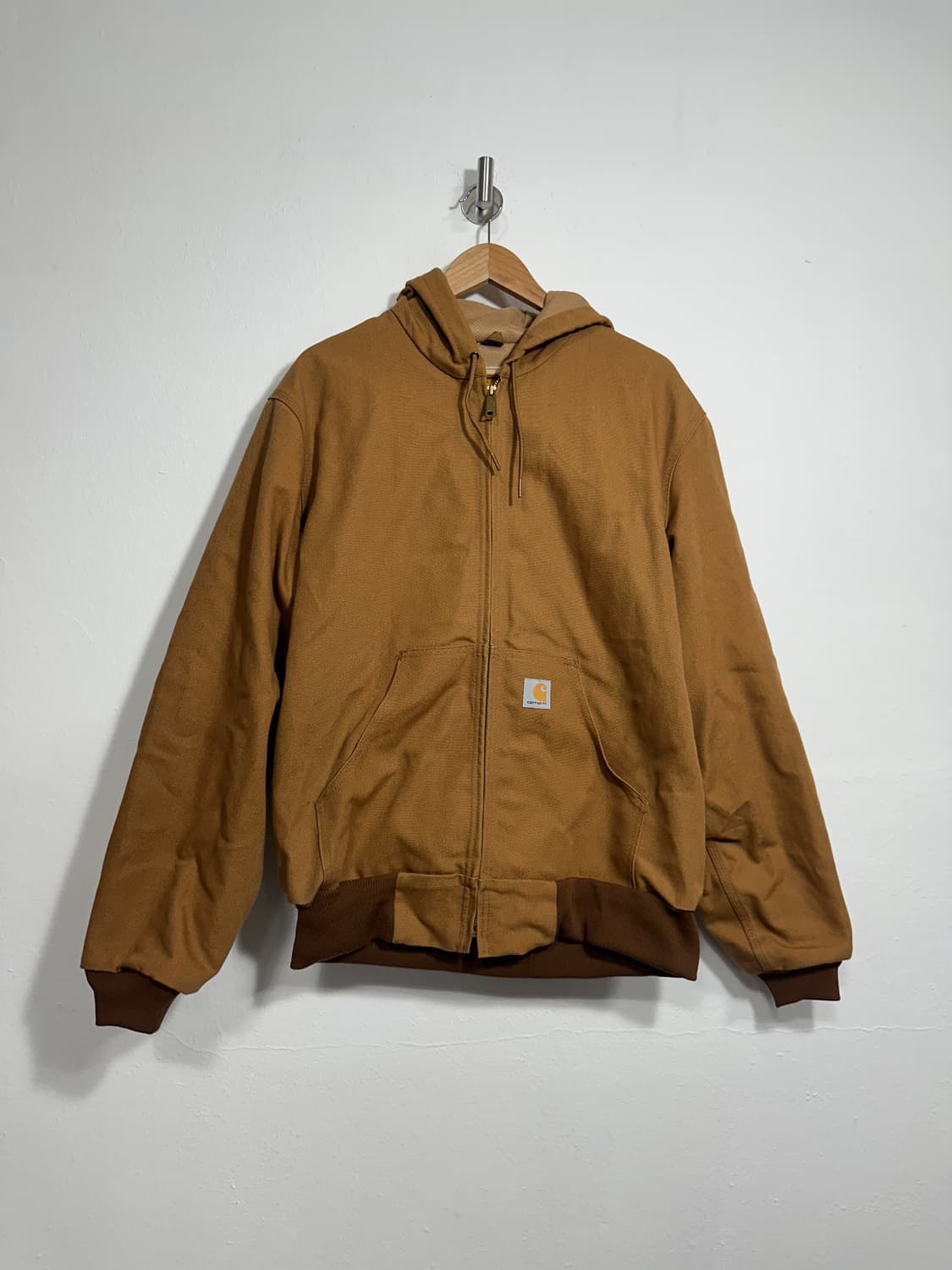 칼하트 액티브자켓 j131 M made in usa 브라운 상품이미지2