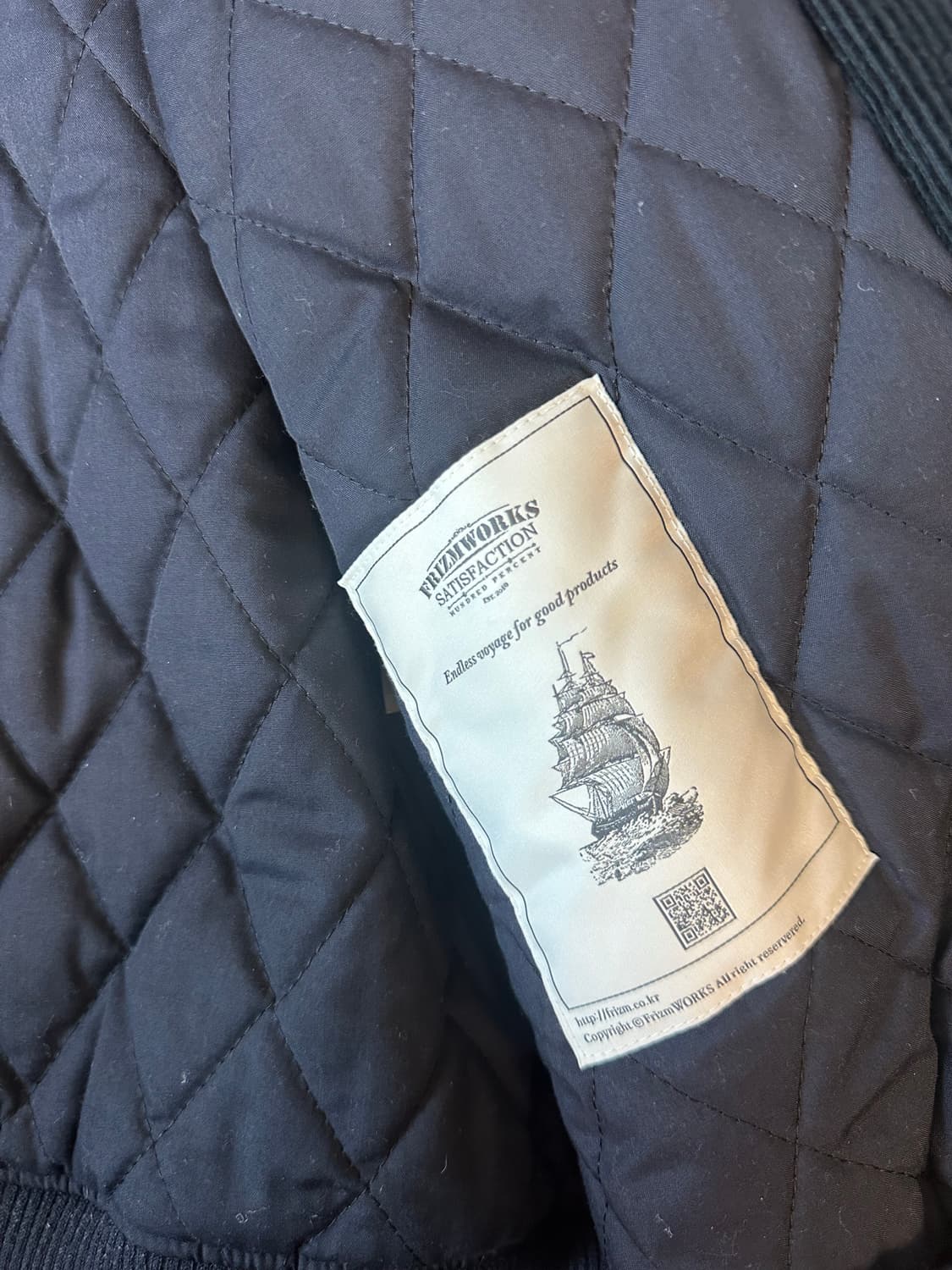 프리즘웍스 코듀로이 바시티 자켓 XL 상품이미지8