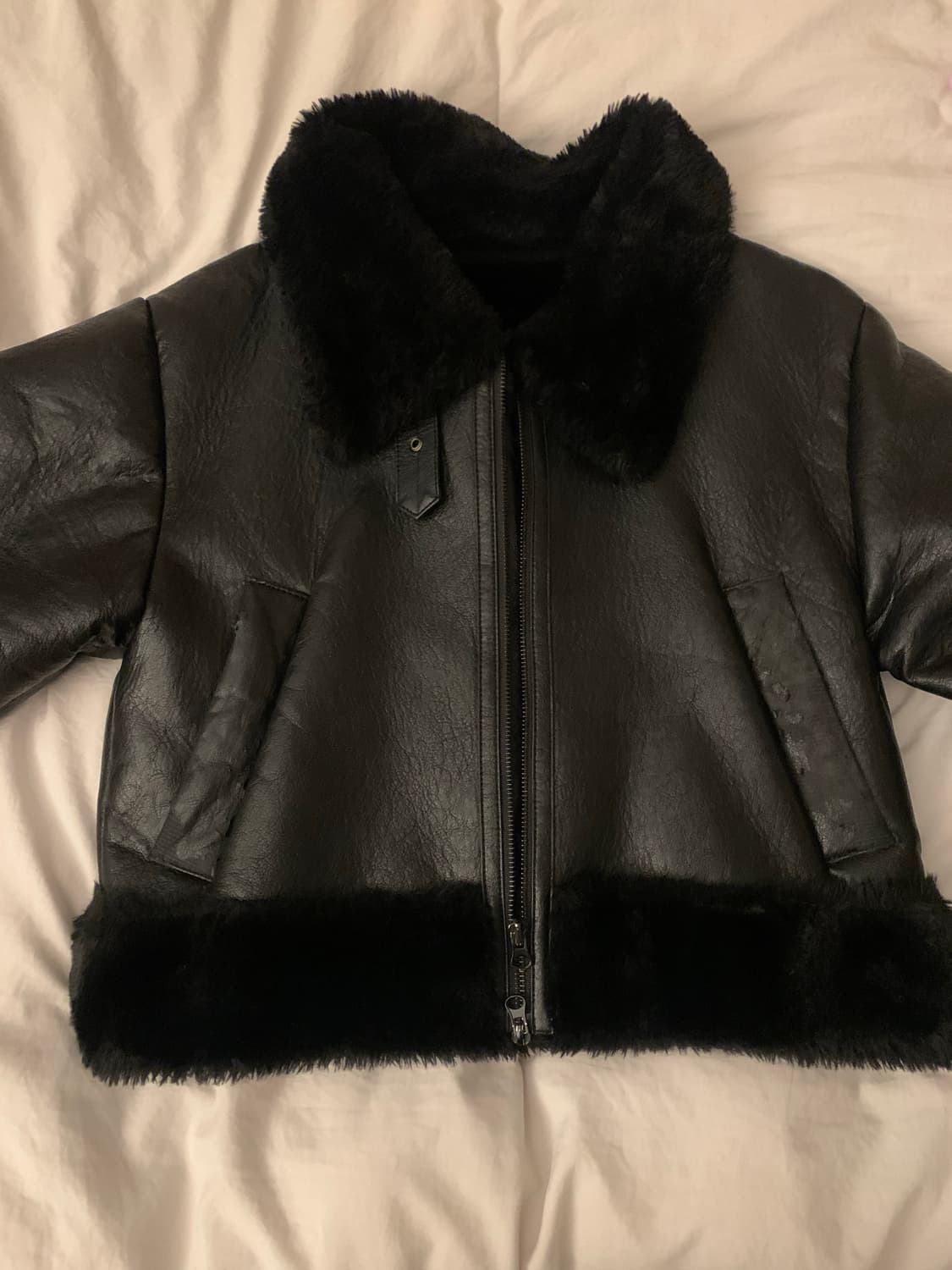 오늘만) 보헴서 보헤미안서울 무스탕 22FW 블랙 상품이미지3