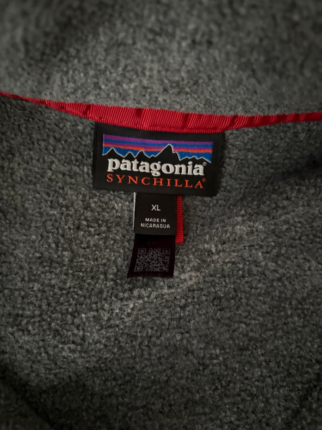 파타고니아 신칠라 니켈블루 XL 판매합니다 상품이미지3