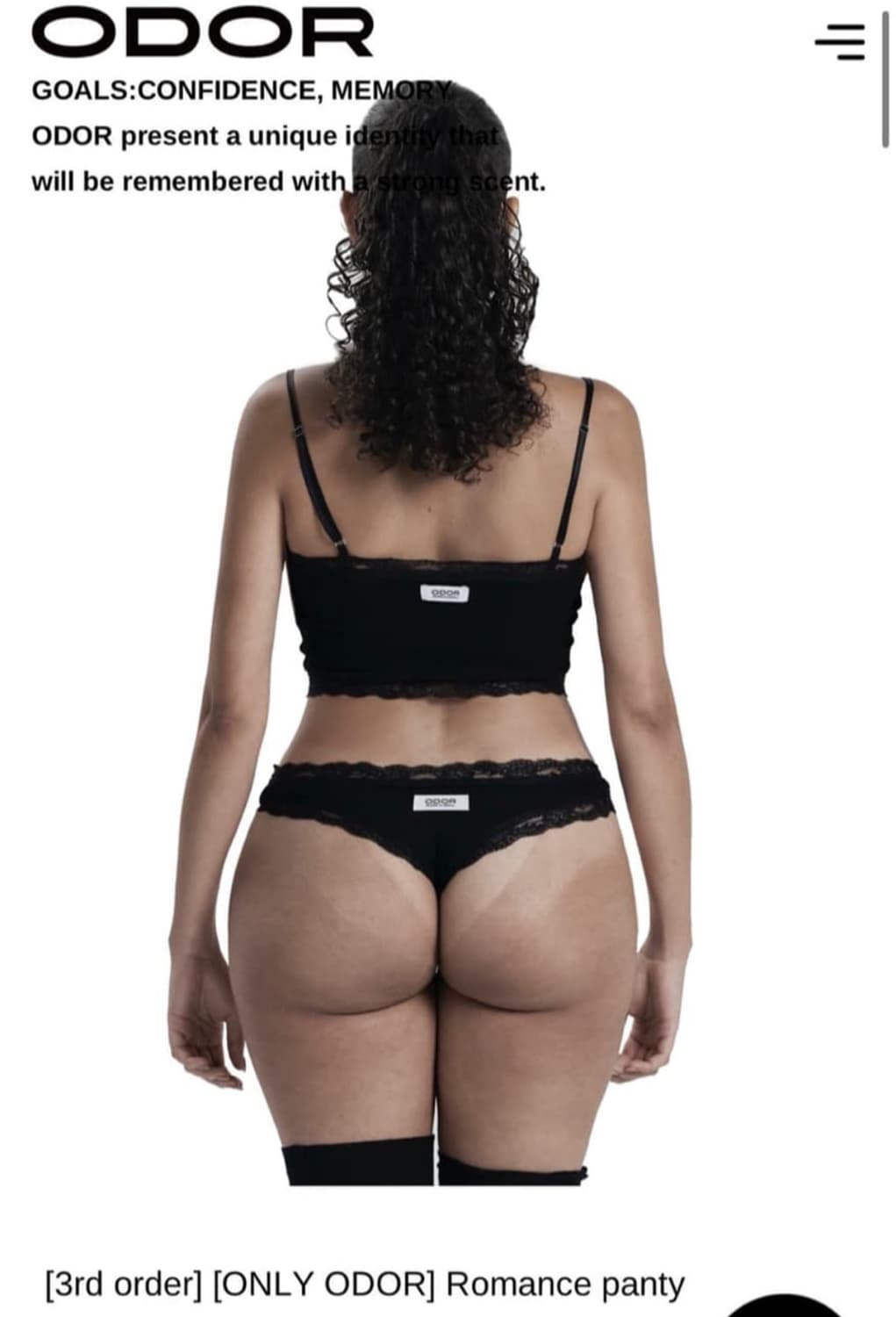 Odor 로맨스팬티 민트 상품이미지2