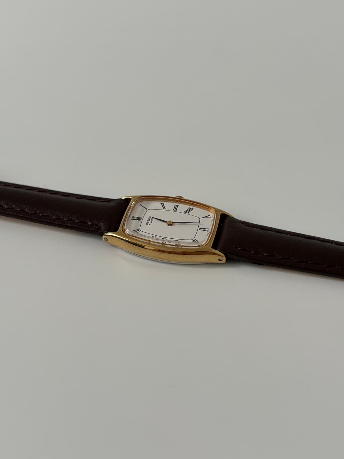 80s roman index gold tank ladies quartz 상품이미지6