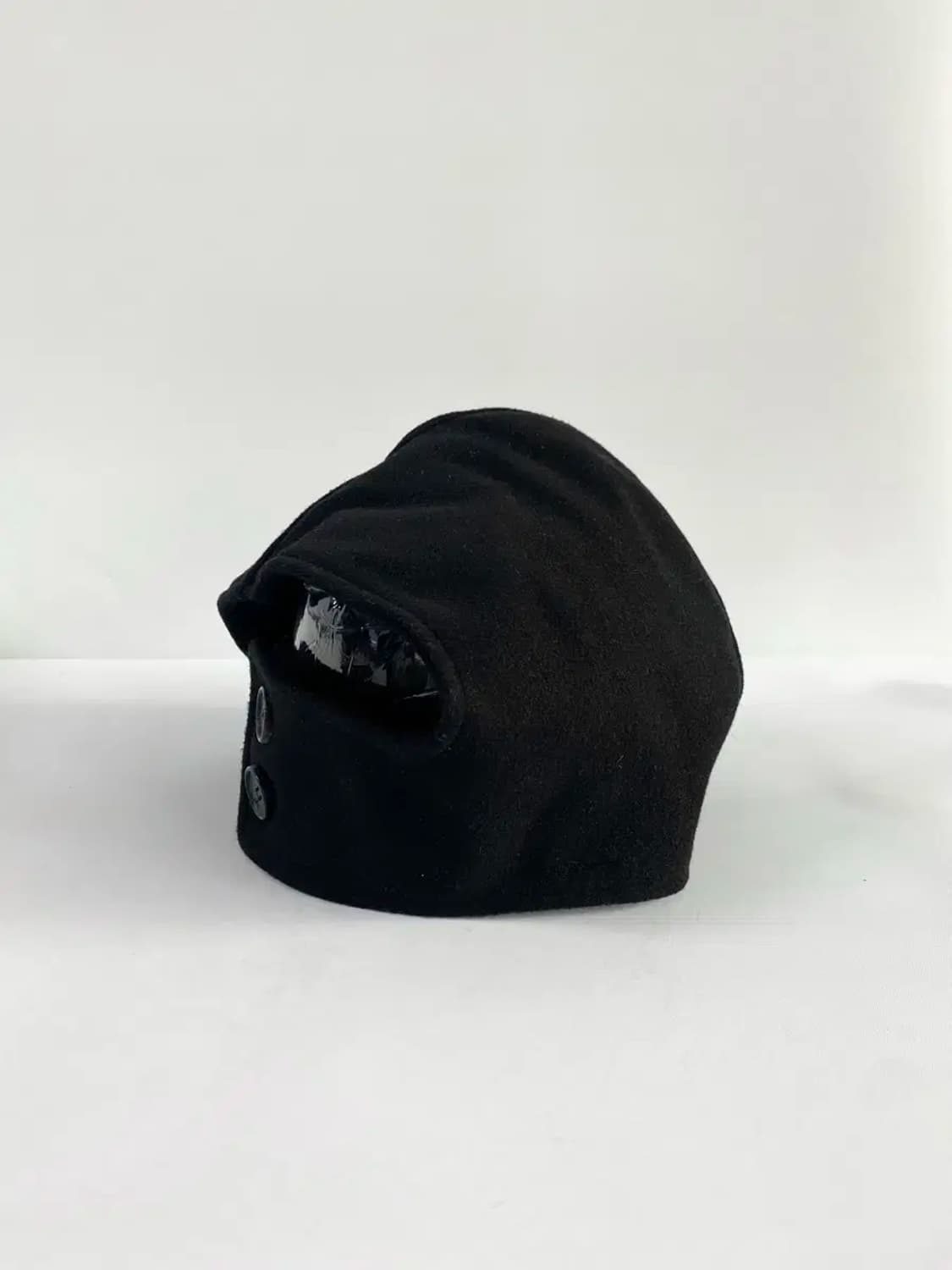 모직 버튼 코트 모자 상품이미지2