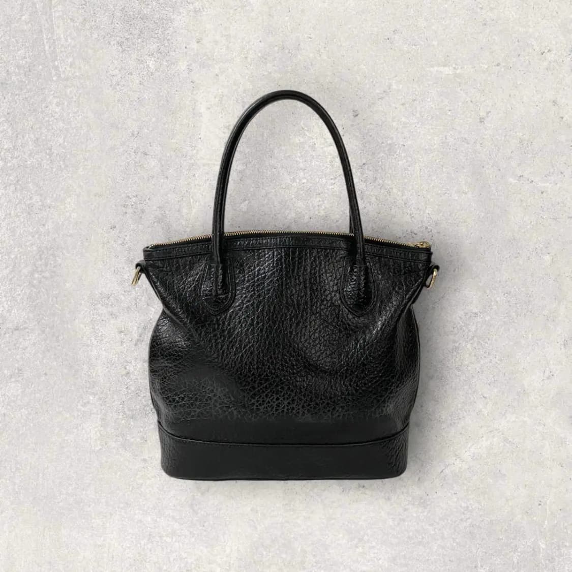 [82] DKNY 블랙 레더 토트백 상품이미지3