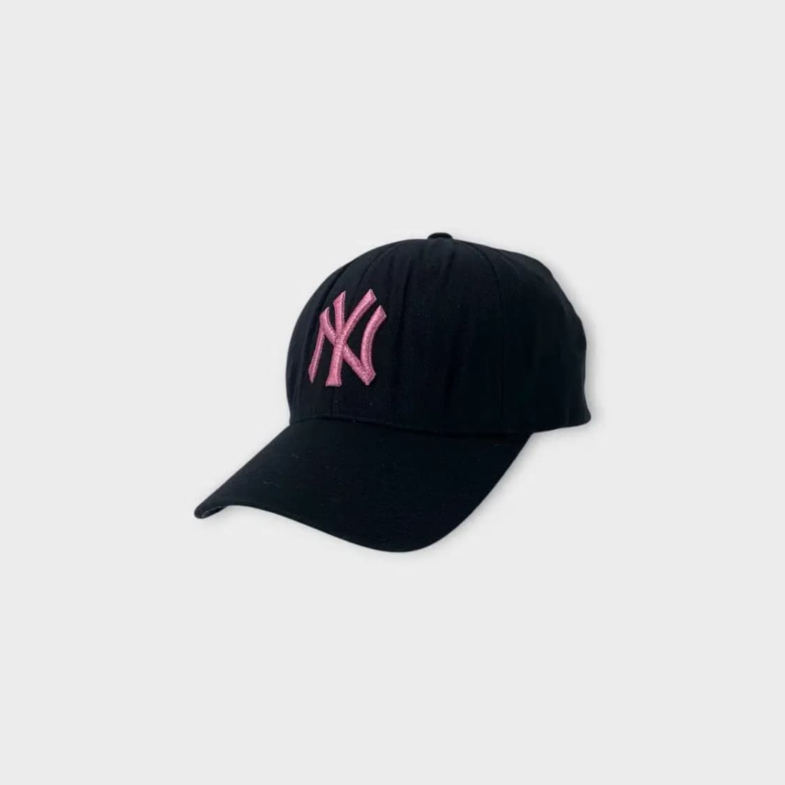 [1332] MLB 뉴욕양키즈 핑크로고 볼캡 상품이미지2