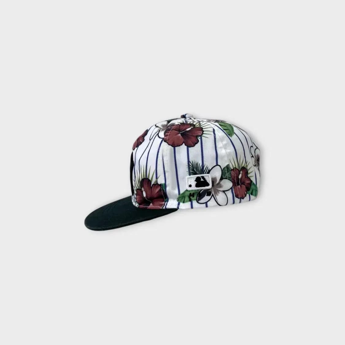 [1342] MLB 뉴욕양키즈 플라워 패턴 키즈 스냅백 상품이미지3