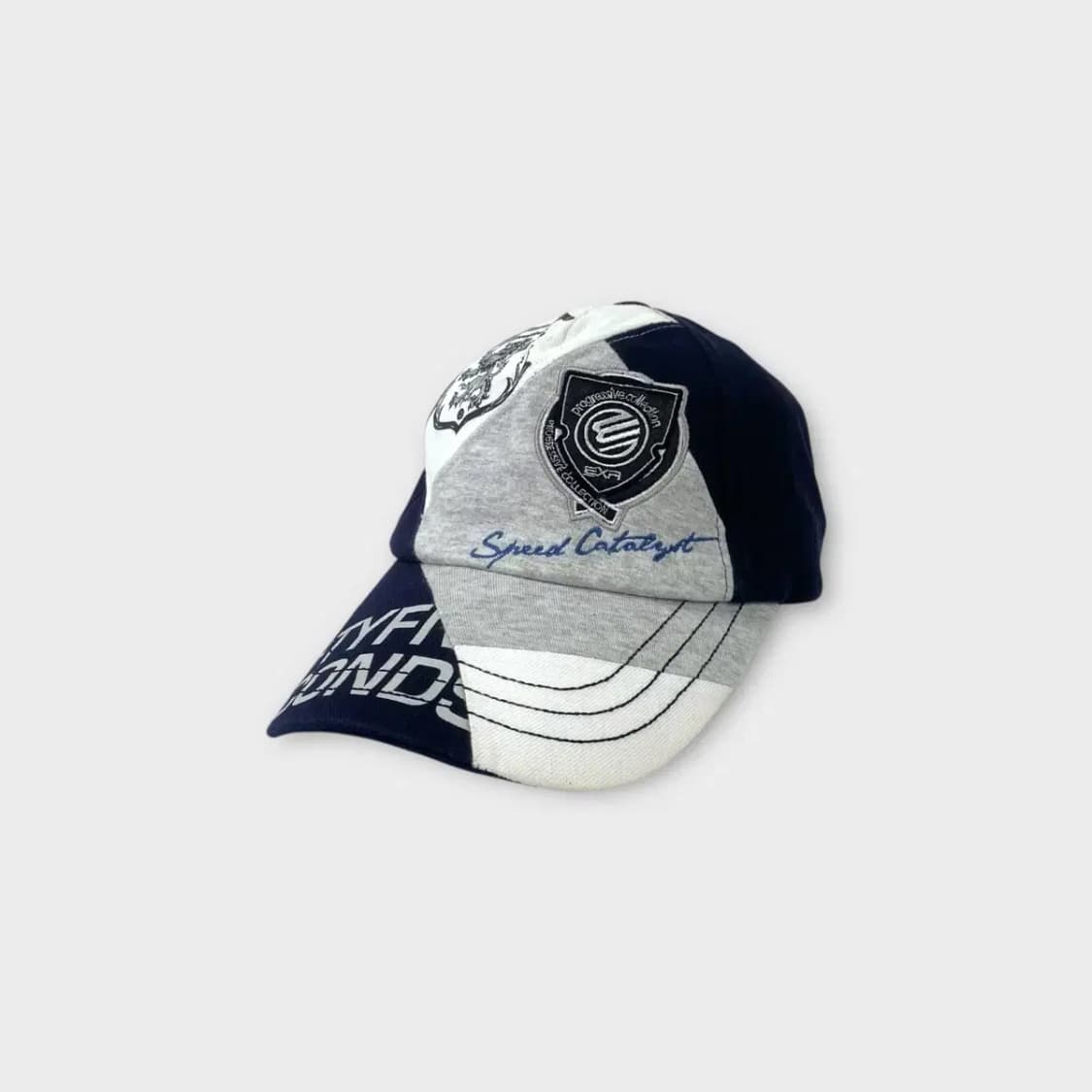 [1378] EXR 프로그래시브 패치워크 빈티지 볼캡 상품이미지2