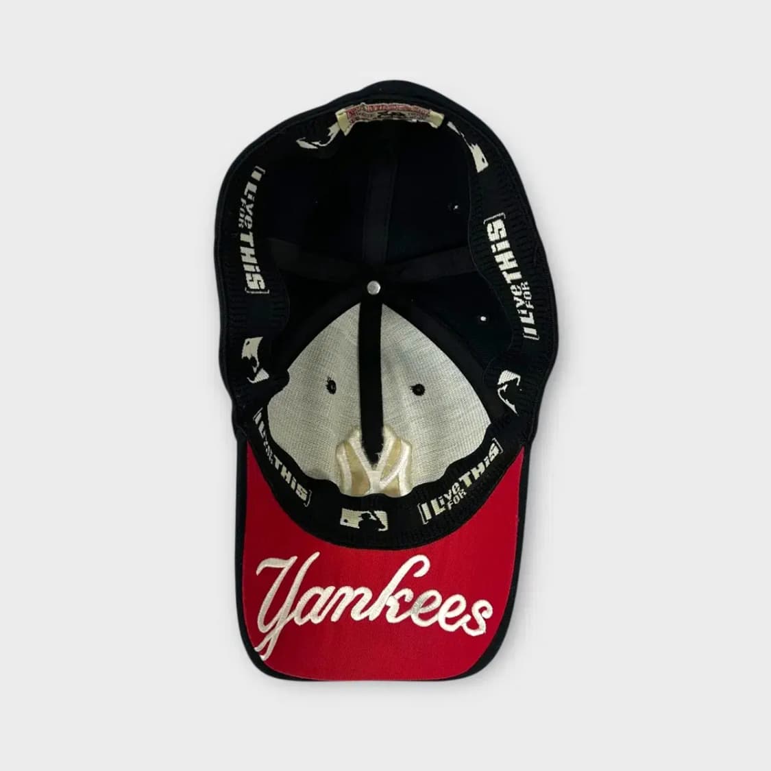 [1399] MLB 뉴욕양키즈 네이비 밴딩 볼캡 상품이미지6