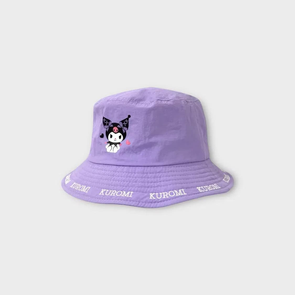 [1401] (새상품) 쿠로미 캐릭터 보라색 버킷햇 상품이미지2