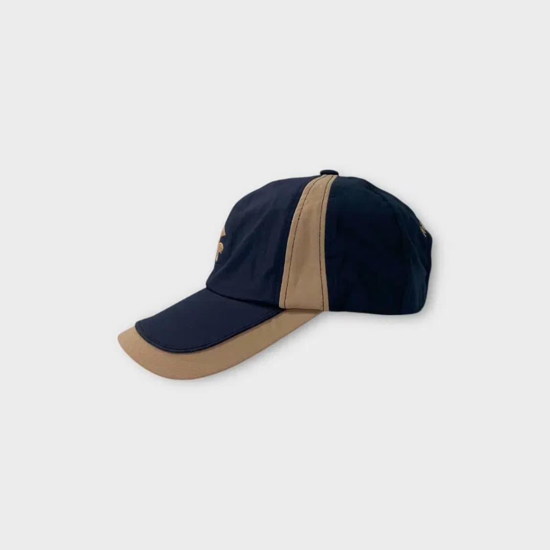 [1422] JS 골프 네이비 베이지 배색 볼캡 상품이미지3