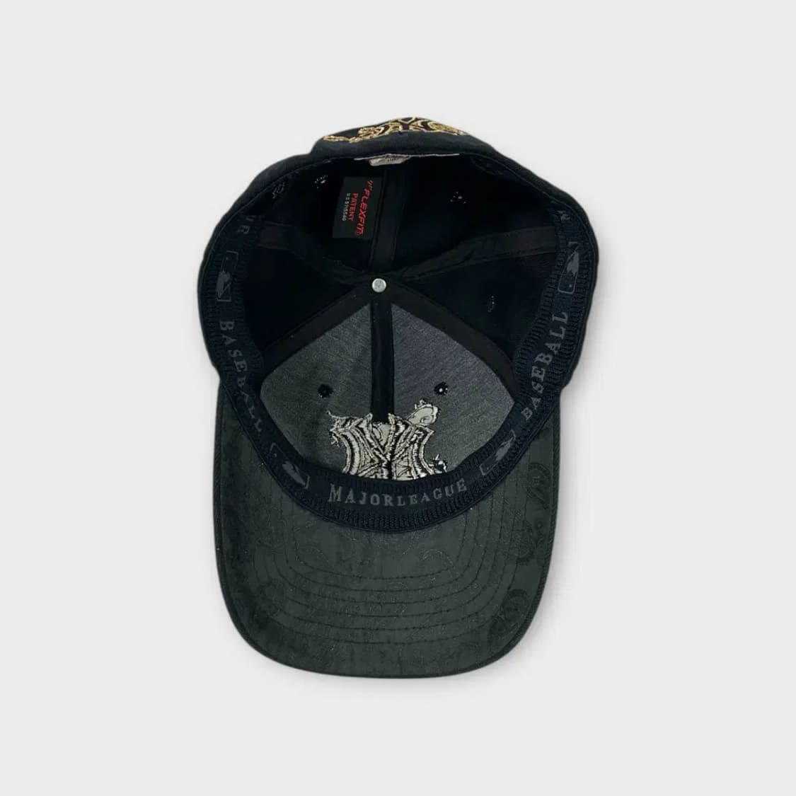 [1428] MLB 뉴욕양키즈 금빛테두리 로고 볼캡 상품이미지6