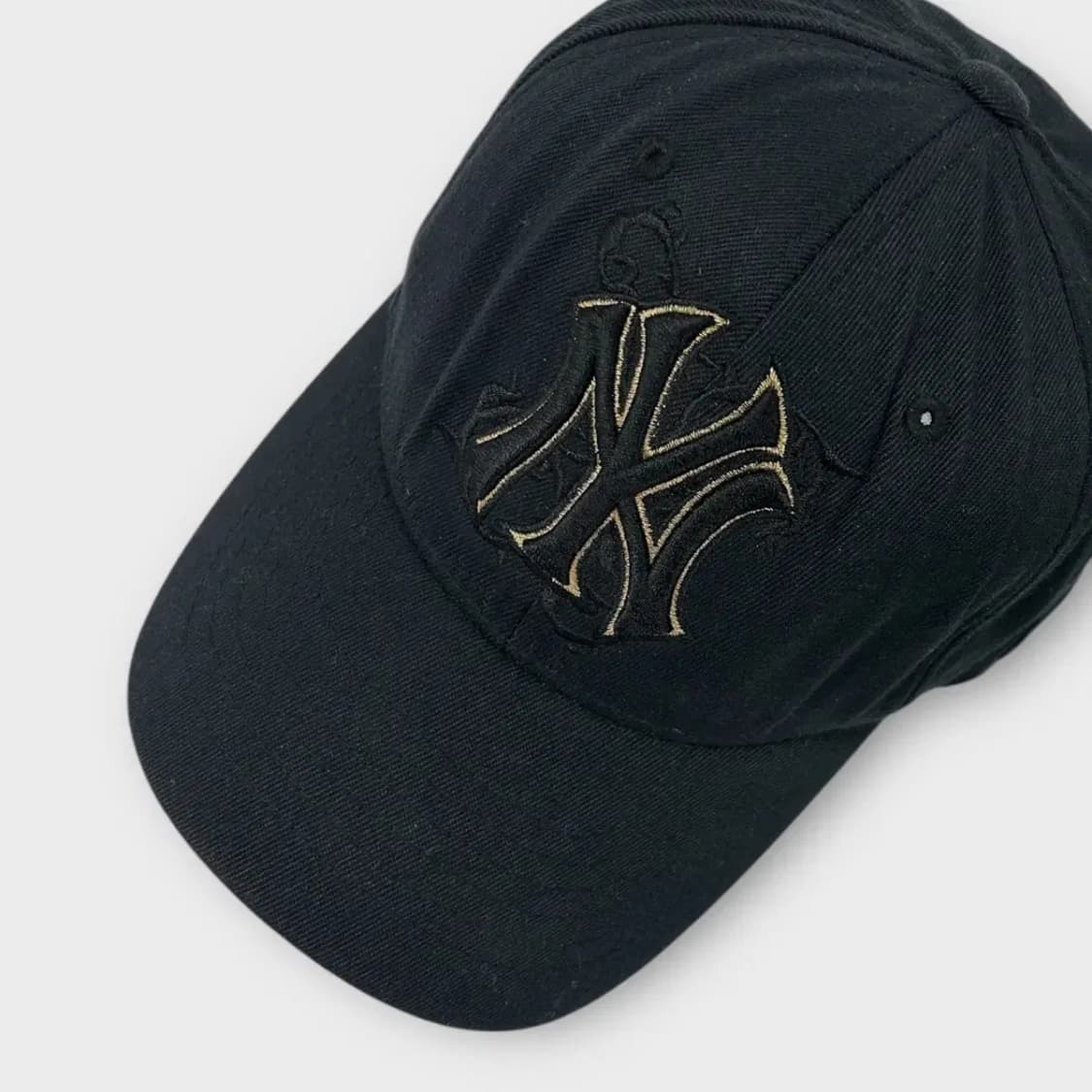 [1428] MLB 뉴욕양키즈 금빛테두리 로고 볼캡 상품이미지7