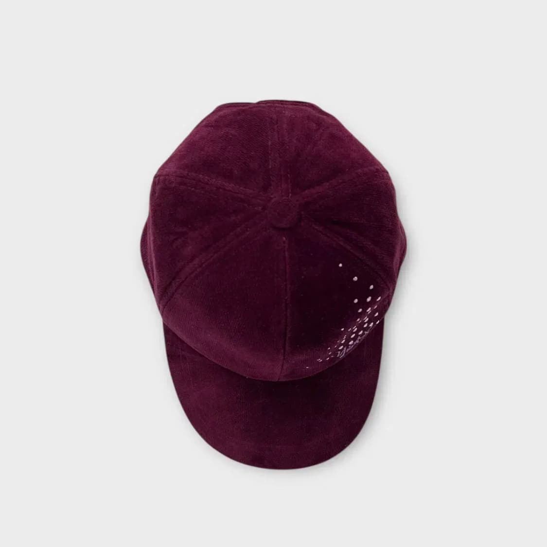 [1429] YAH 스톤장식 퍼플 볼캡 상품이미지6