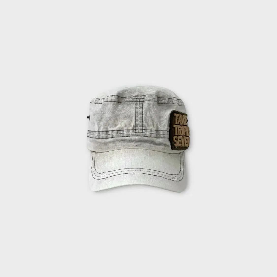 [1432] J.CAP 빈티지 워싱 빅패치 군모 상품이미지1