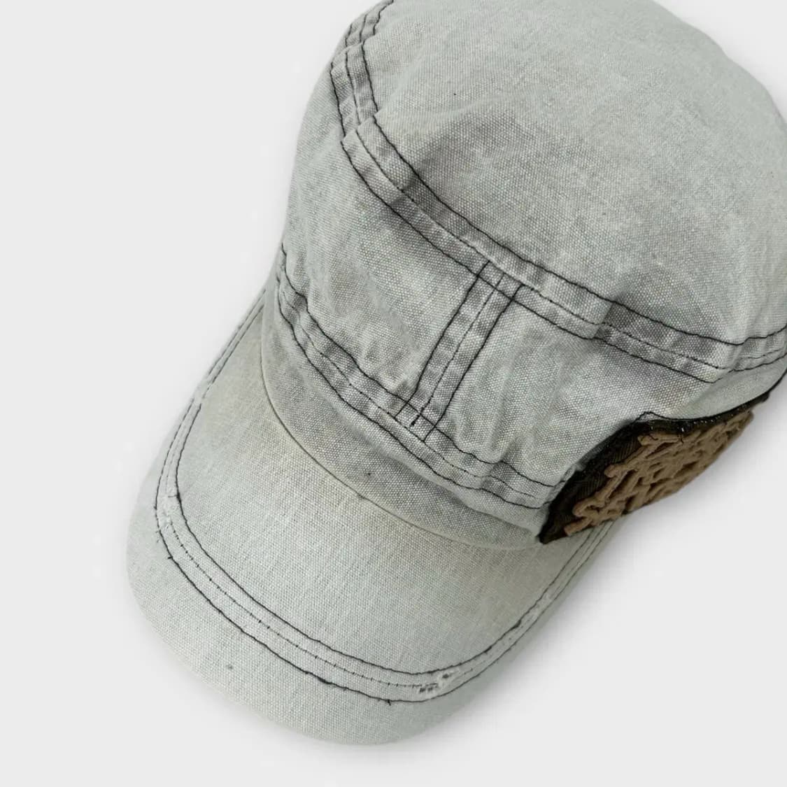 [1432] J.CAP 빈티지 워싱 빅패치 군모 상품이미지6