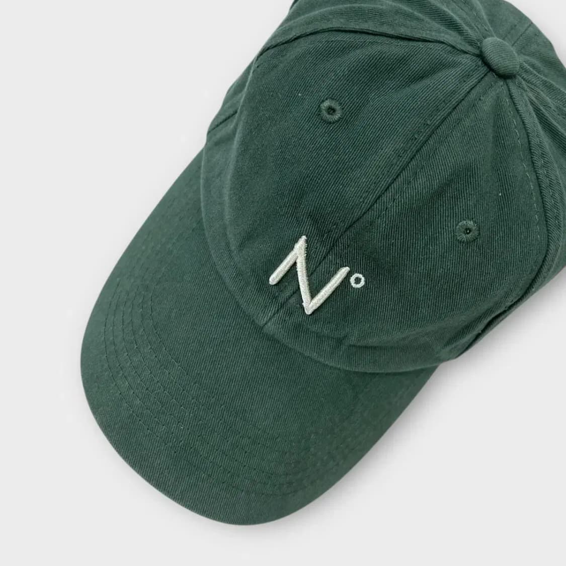 [1438] N자수 그린 데일리 볼캡 상품이미지6