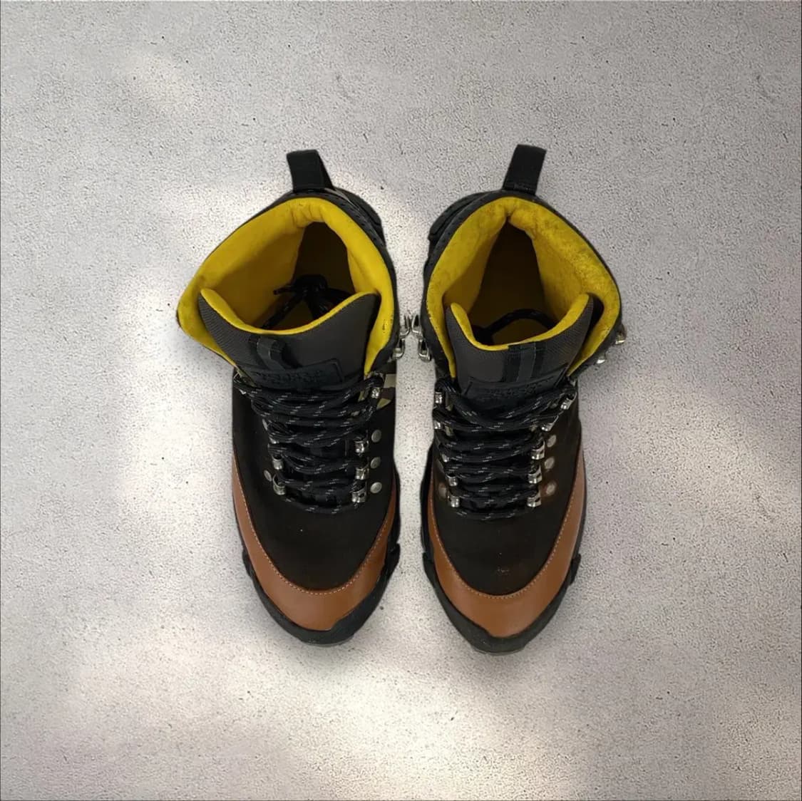 [225-230] 버버리 체크 레더 스웨이드 하이킹 부츠(No.402) 상품이미지2