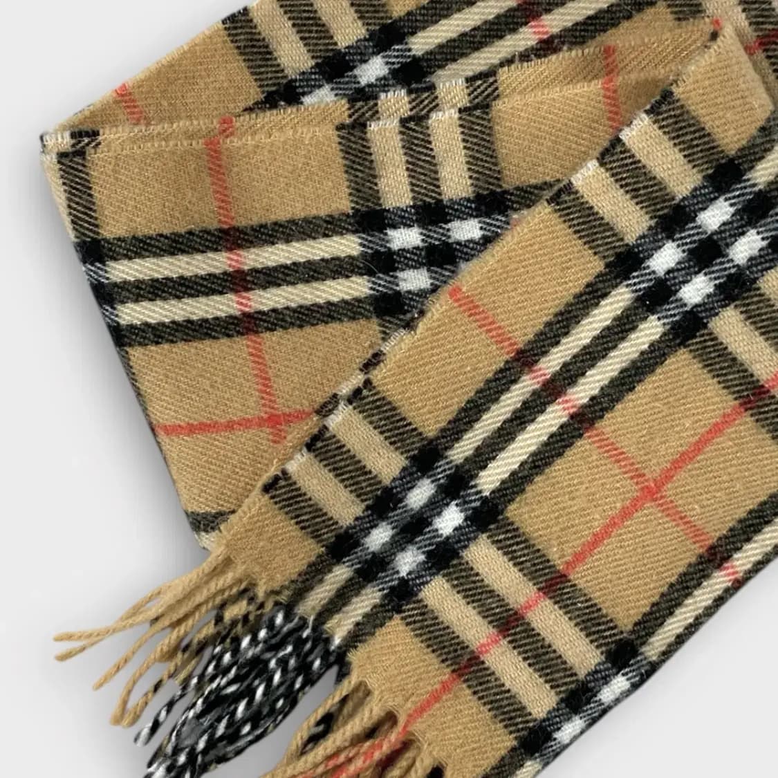 [M03] 빈티지 클래식 체크 머플러 상품이미지4