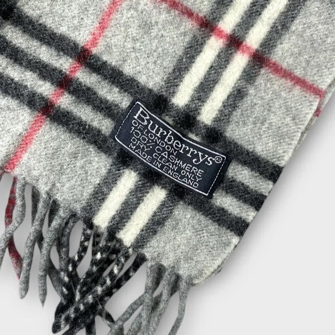 [M05] 노바체크 머플러 그레이 상품이미지4