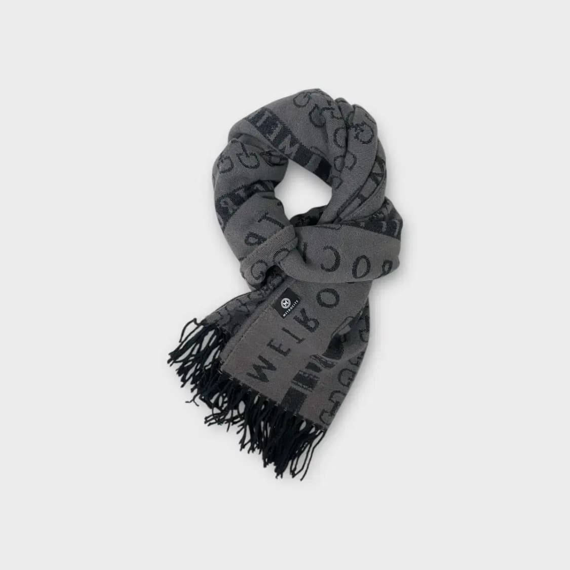 [M16] 메트로시티 시그니처 로고 머플러 겸 숄 상품이미지2