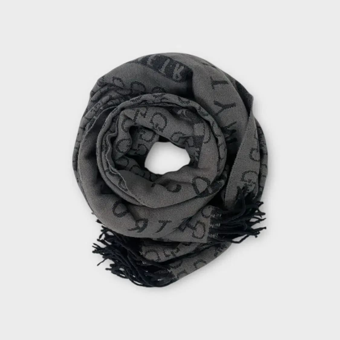 [M16] 메트로시티 시그니처 로고 머플러 겸 숄 상품이미지4