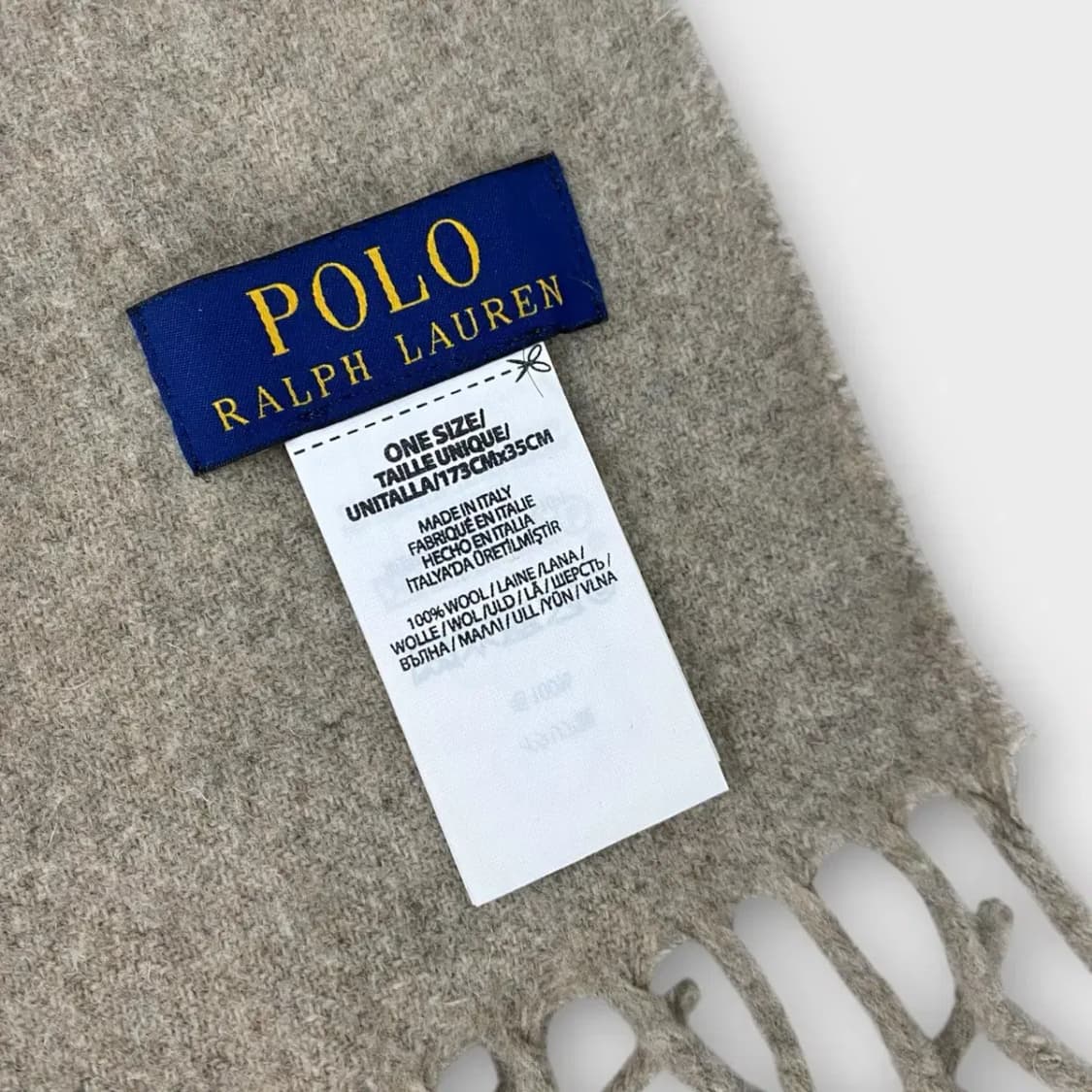 [M23] 폴로 랄프로렌 울100 머플러 상품이미지4