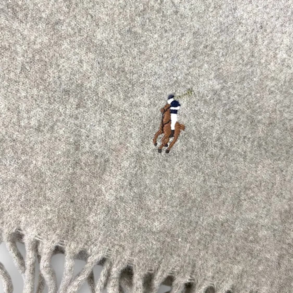 [M23] 폴로 랄프로렌 울100 머플러 상품이미지5