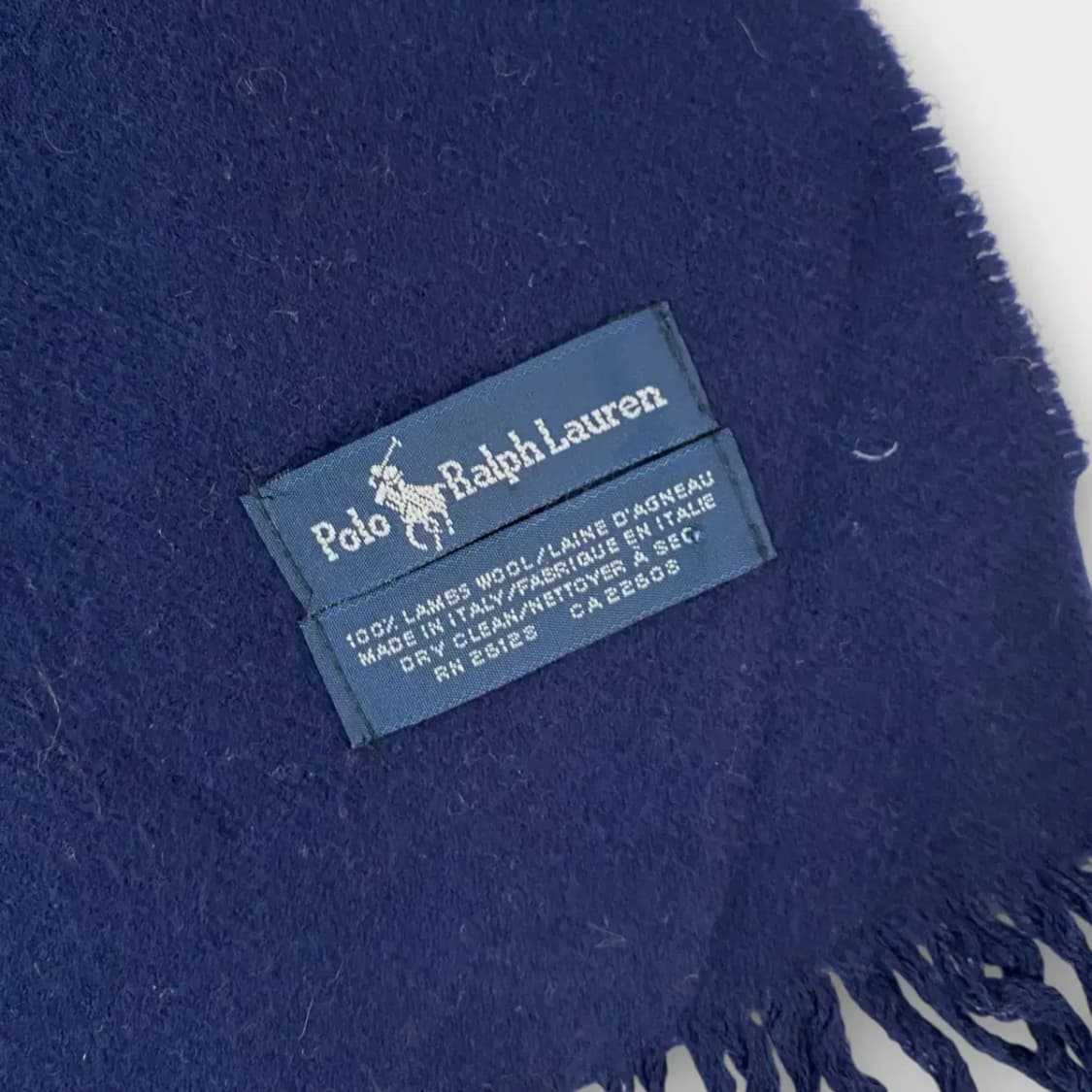 [M27] 폴로랄프로렌 빅포니 자수 울 머플러 상품이미지5