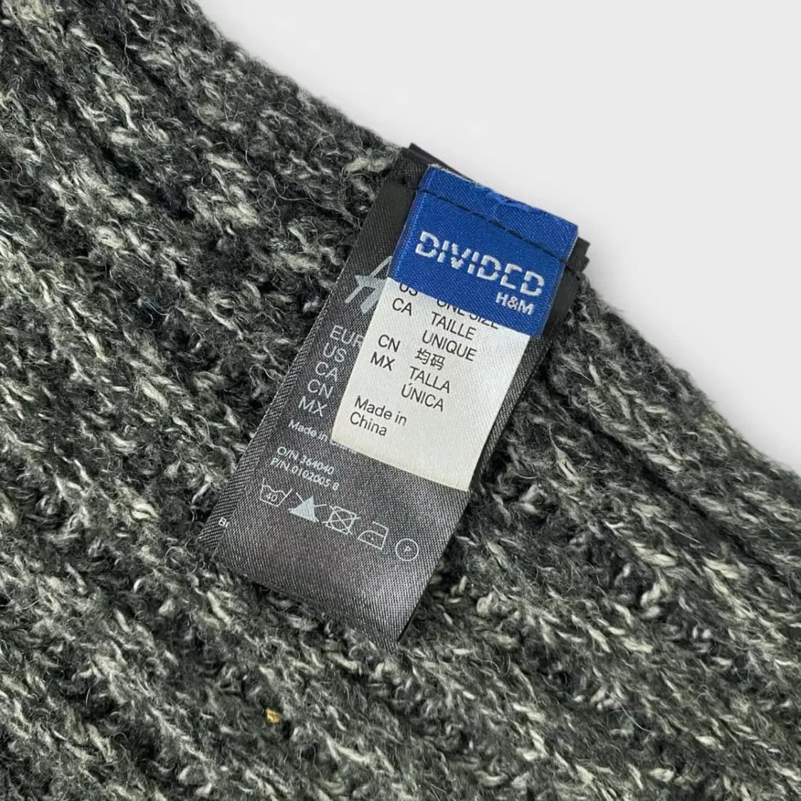 [M29] H&M 꽈배기 보카시 니트 머플러 상품이미지4