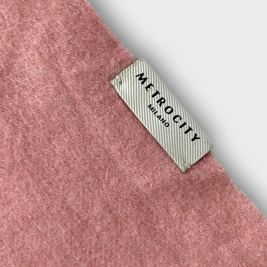 [M31] 메트로시티 캐시미어 인디핑크 머플러 상품이미지3