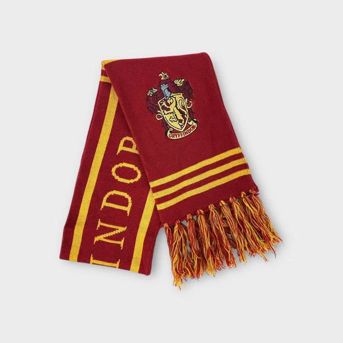 [M32] 해리포터 그리핀도르 자수 롱 머플러 상품이미지1