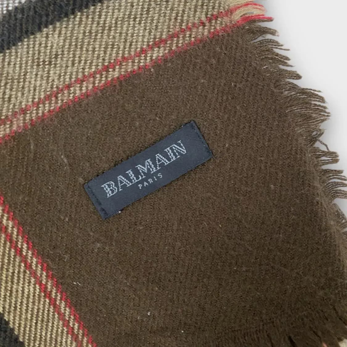 [M45] 발망 노바체크 머플러 숄 겸 무릎담요 상품이미지6