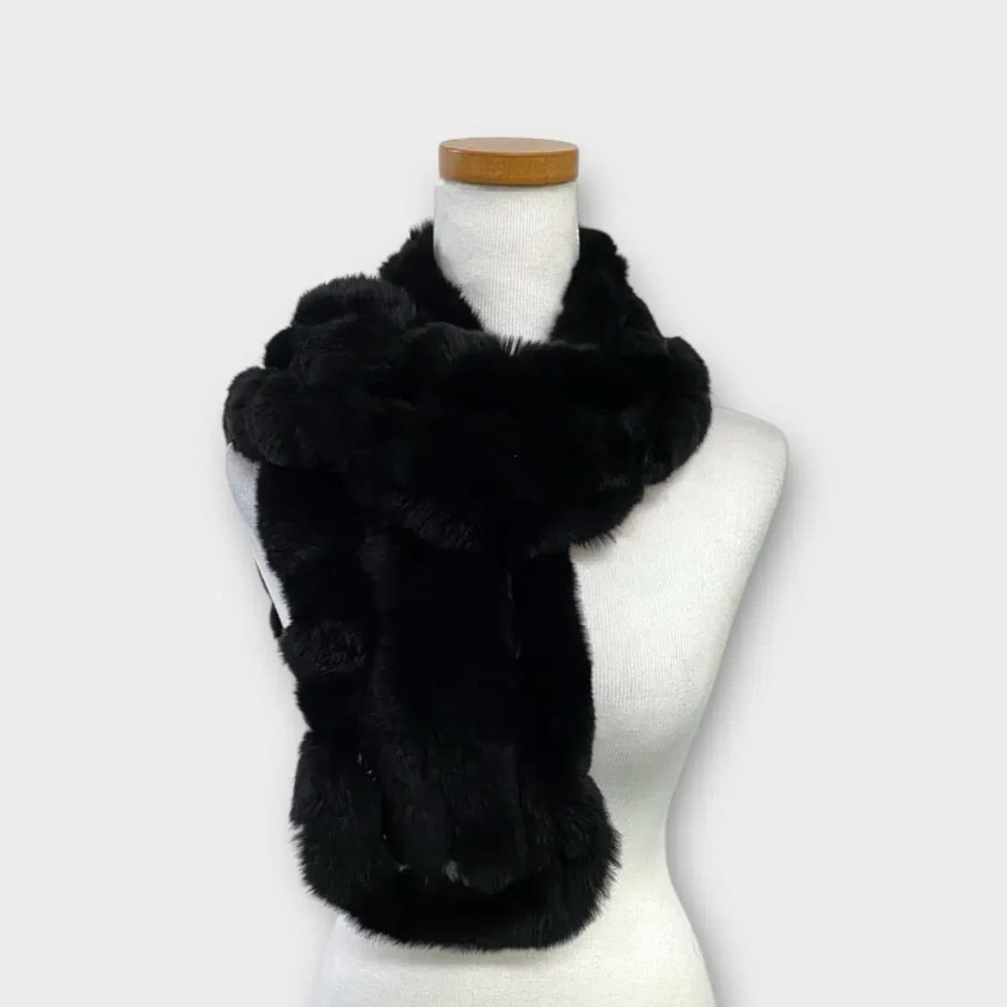 [M50] 가라로쉬 토끼털100 머플러 상품이미지3